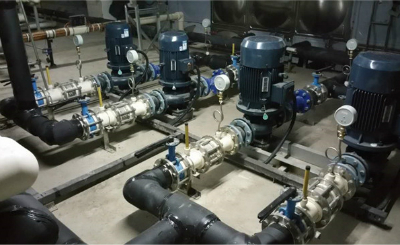 阜新三期-大连水源热泵施工案例